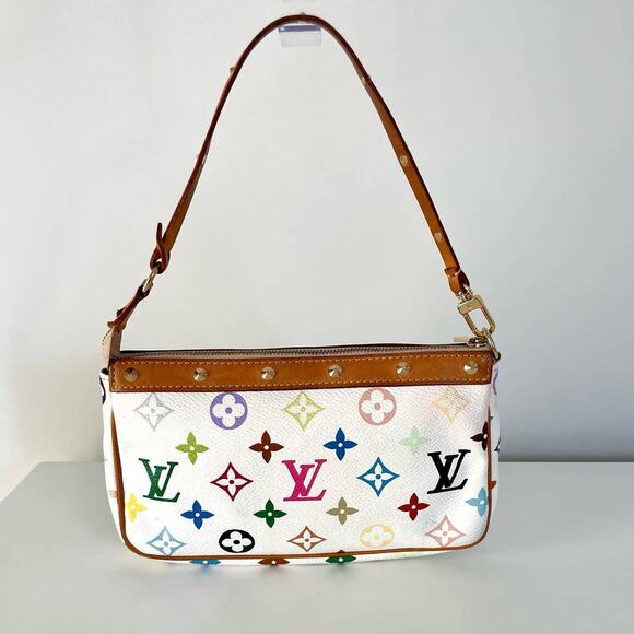Louis Vuitton Handbags - Louis Vuitton Murakami Vintage Monogram LV Pochette Accessoires Bag Multicolor